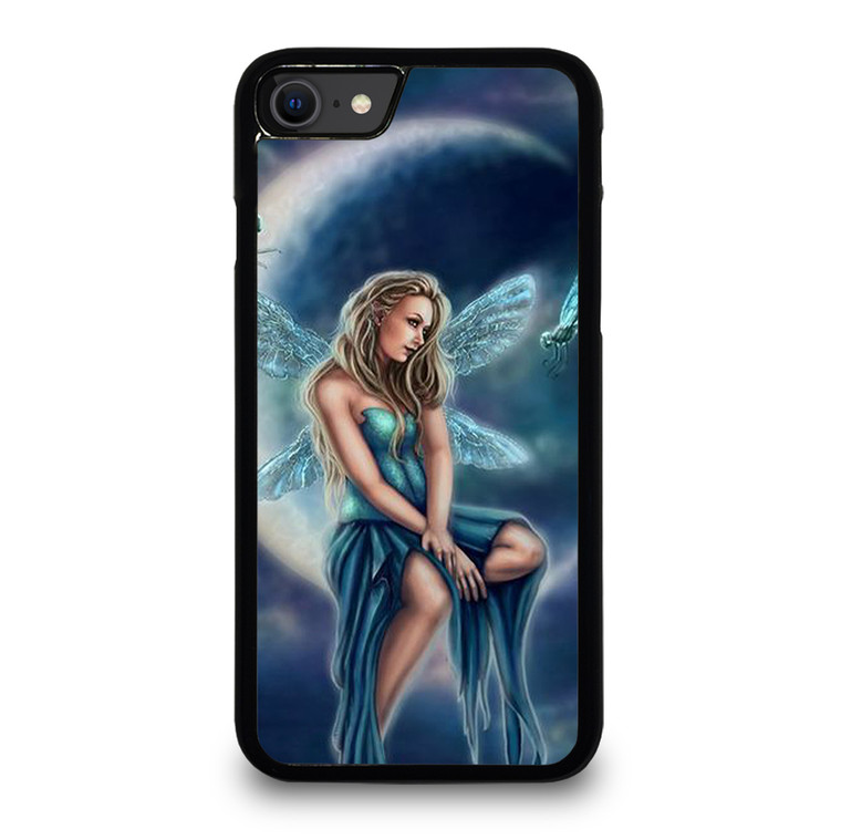 FAIRY DRAGONFLIES MOON iPhone SE 2022 Case Cover