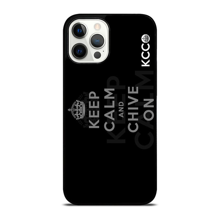 KEEP CALM AND CHIVE ON 7 iPhone 12 Pro Max Case Cover