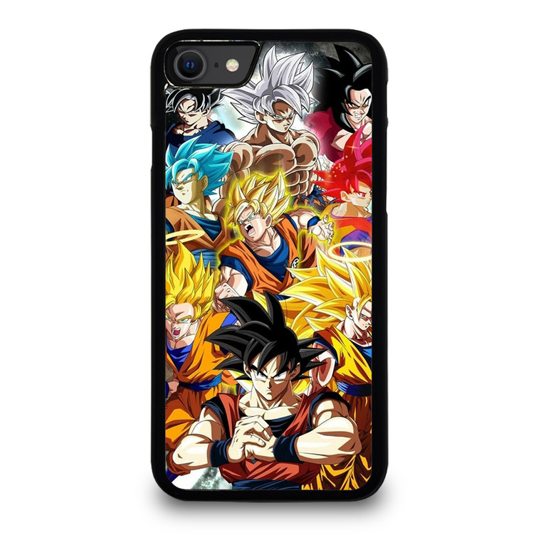 GOKU DRAGON BALL ALL SUPER SAIYAN iPhone SE 2022 Case Cover GOKU DRAGON BALL ALL SUPER SAIYAN iPhone SE 2022 Case Cover