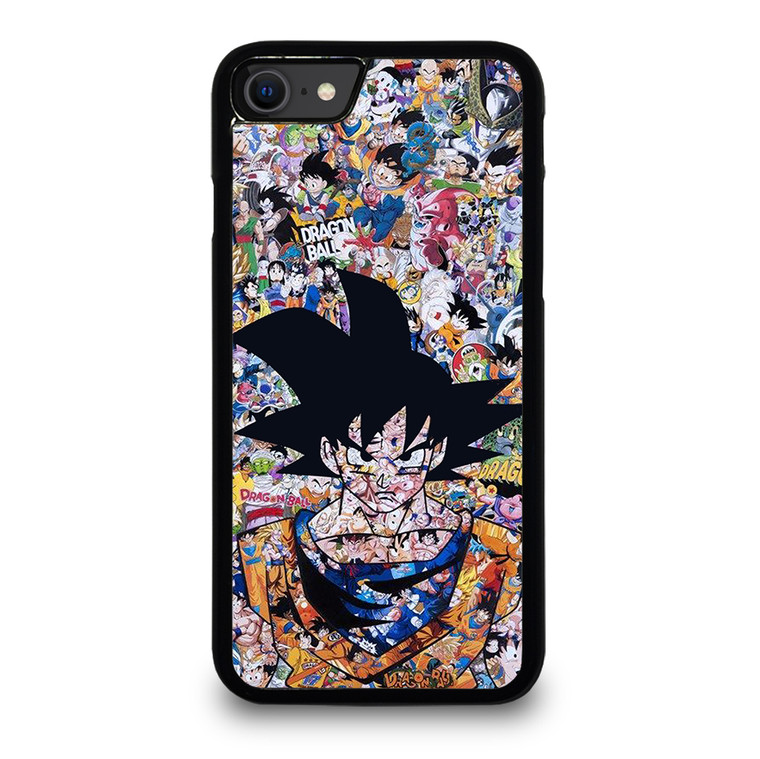 GOKU DRAGON BALL COLLAGE iPhone SE 2022 Case Cover GOKU DRAGON BALL COLLAGE iPhone SE 2022 Case Cover