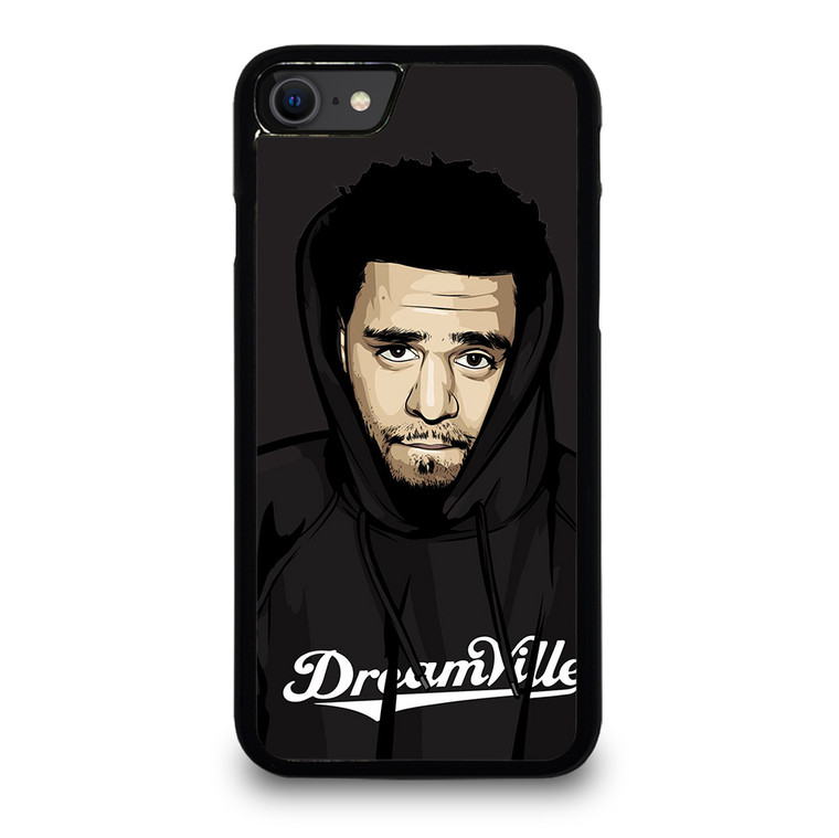 J. COLE FACE CARTOON iPhone SE 2022 Case Cover