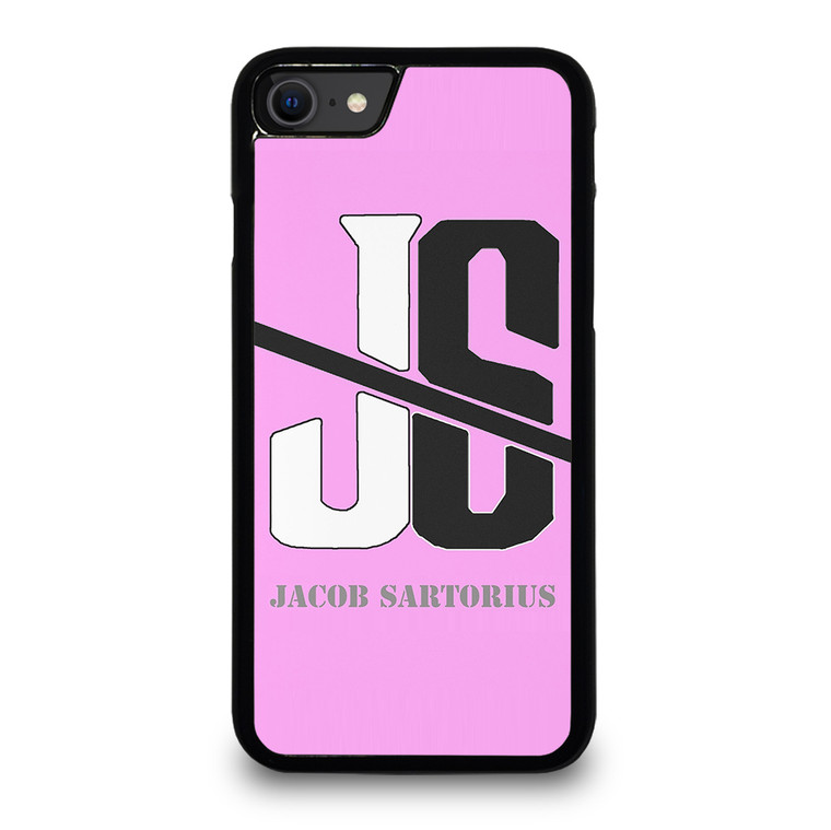 JACOB SARTORIUS PINK LOGO iPhone SE 2022 Case Cover