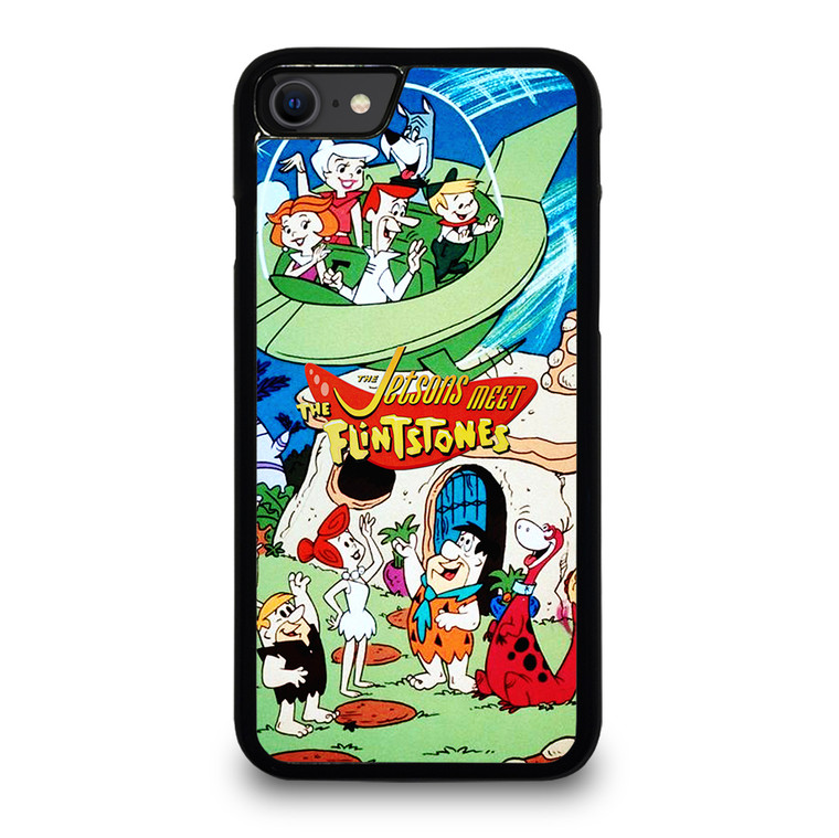 JETSONS MEET FLINTSTONES 2 iPhone SE 2022 Case Cover