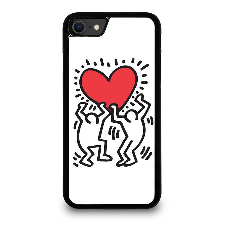 KEITH HARING LOVE 2 iPhone SE 2022 Case Cover