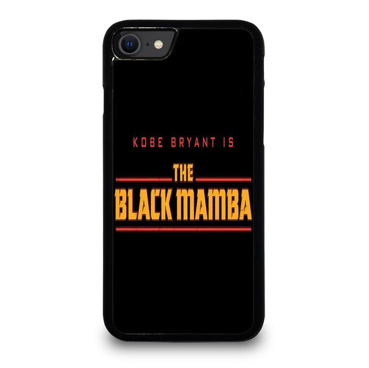 KOBE BRYANT THE BLACK MAMBA 2 iPhone SE 2022 Case Cover