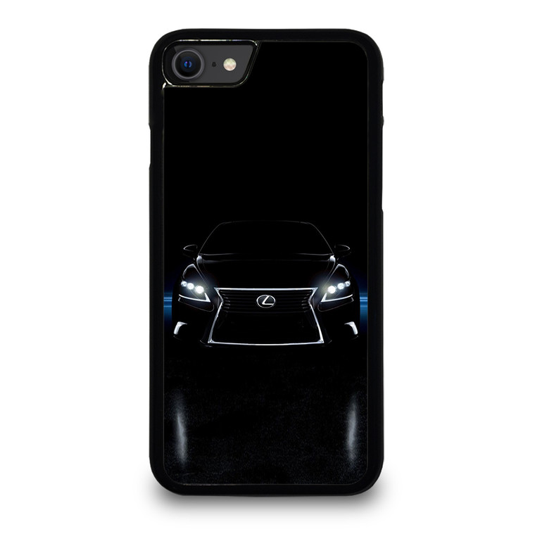 LEXUS BLACK CAR iPhone SE 2022 Case Cover