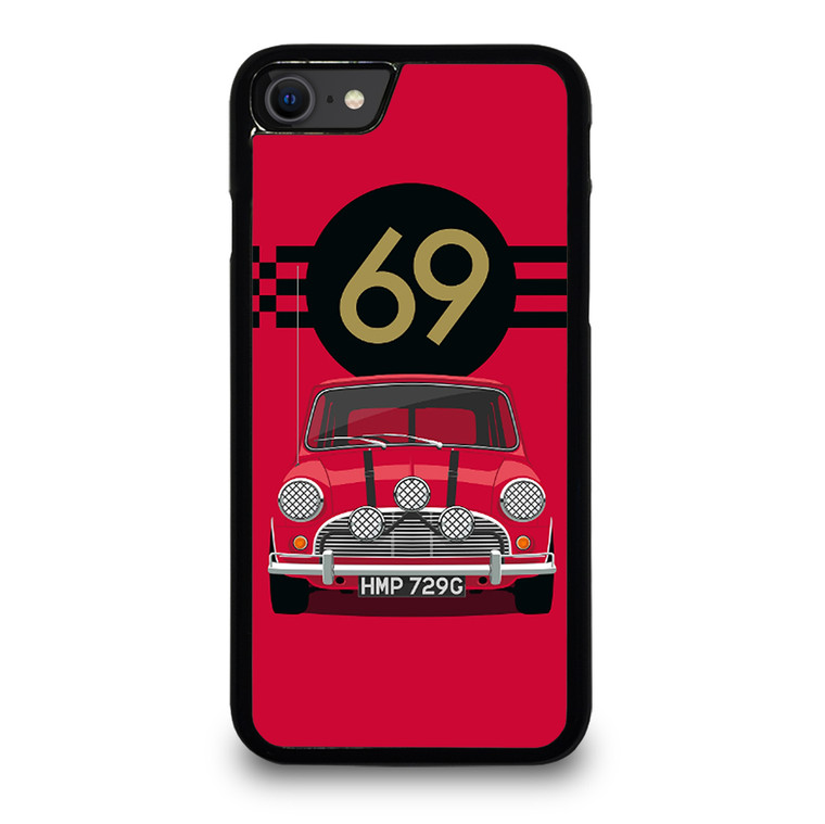 MINI COOPER RED 69 iPhone SE 2022 Case Cover