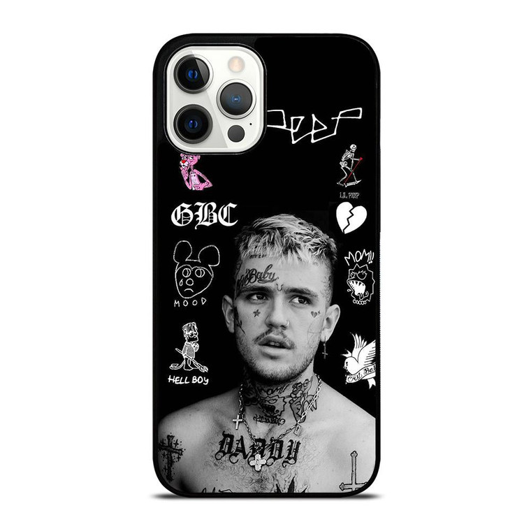 LIL PEEP RAPPER TATTOO iPhone 12 Pro Max Case Cover