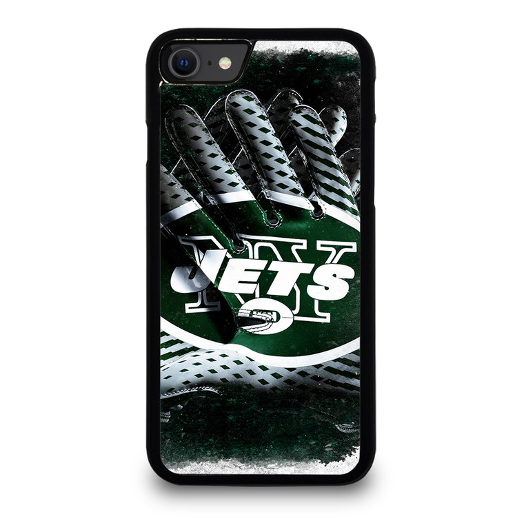 NEW YORK JETS LOGO GLOVES iPhone SE 2022 Case Cover