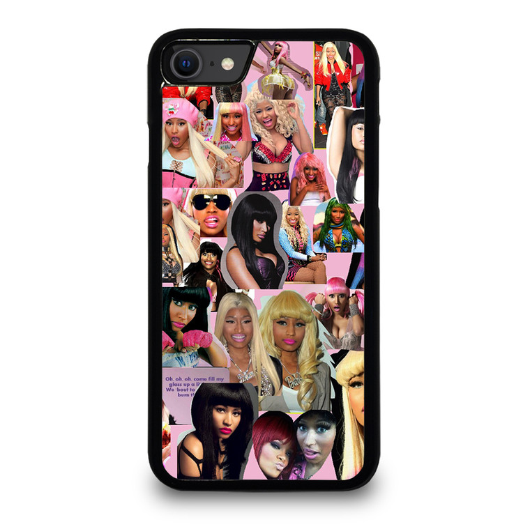 NICKI MINAJ COLLAGE iPhone SE 2022 Case Cover