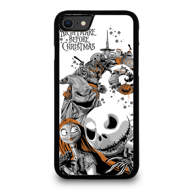 NIGHTMARE BEFORE CHRISTMAS ART iPhone SE 2022 Case Cover