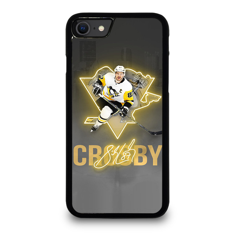 PITTSBURGH PENGUINS SIDNEY CROSBY SIGNATURE iPhone SE 2022 Case Cover
