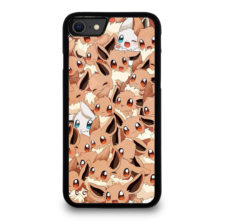 POKEMON EEVEE BABY COLLAGE iPhone SE 2022 Case Cover