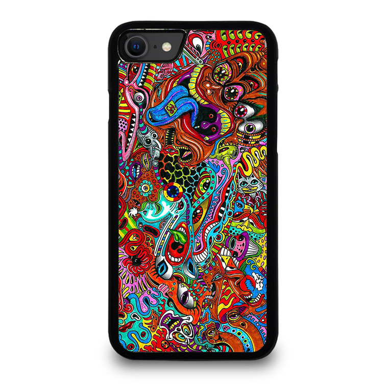 PSYCHEDELIC VISUALS iPhone SE 2022 Case Cover