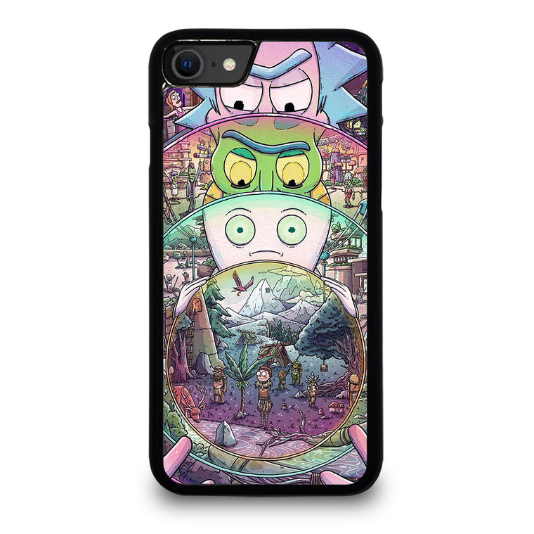 RICK AND MORTY ART 2 iPhone SE 2022 Case Cover