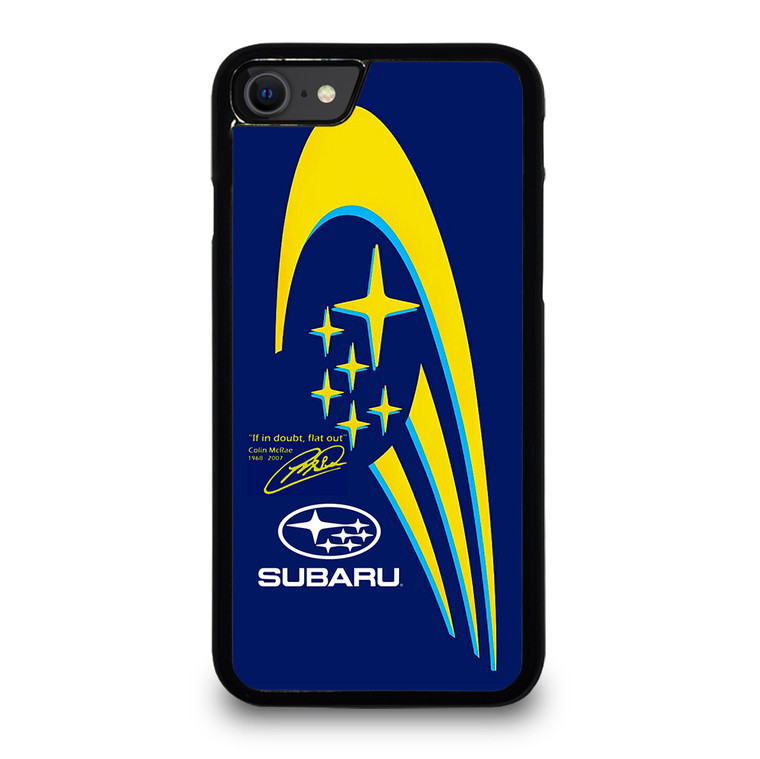 SUBARU STRIPE LOGO iPhone SE 2022 Case Cover