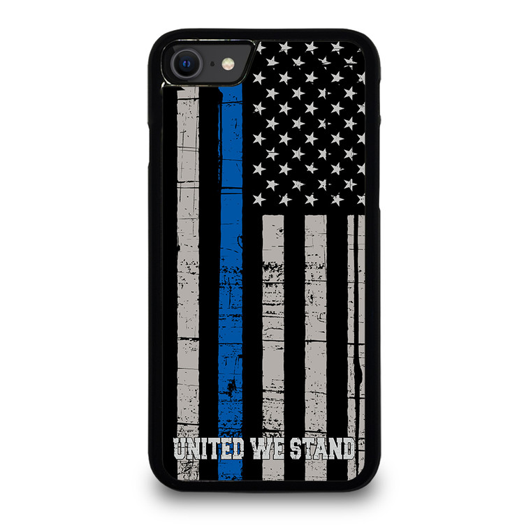 THIN BLUE LINE WE STAND iPhone SE 2022 Case Cover