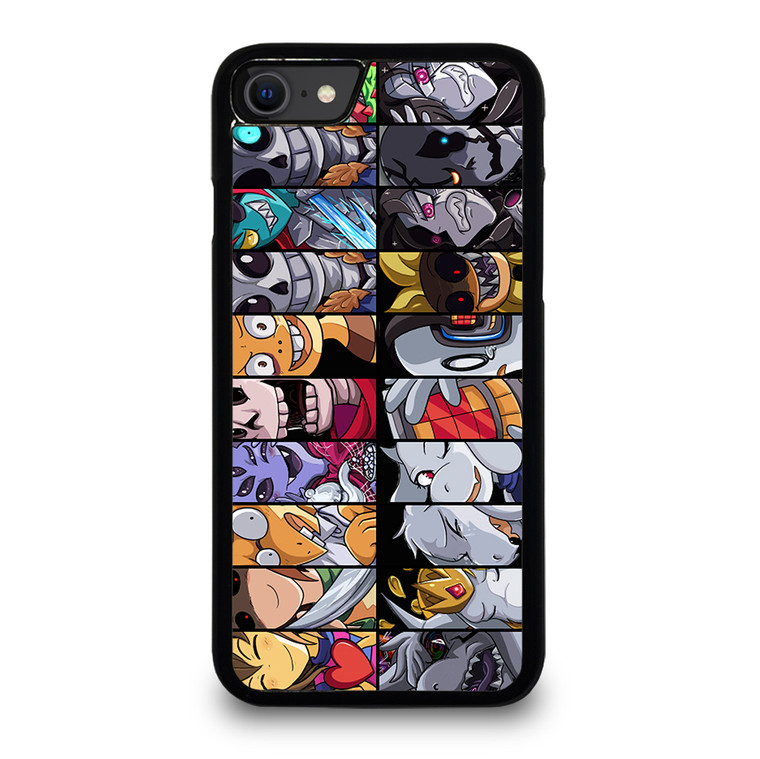 UNDERTALE BATTLE CHARACTER iPhone SE 2022 Case Cover UNDERTALE BATTLE CHARACTER iPhone SE 2022 Case Cover