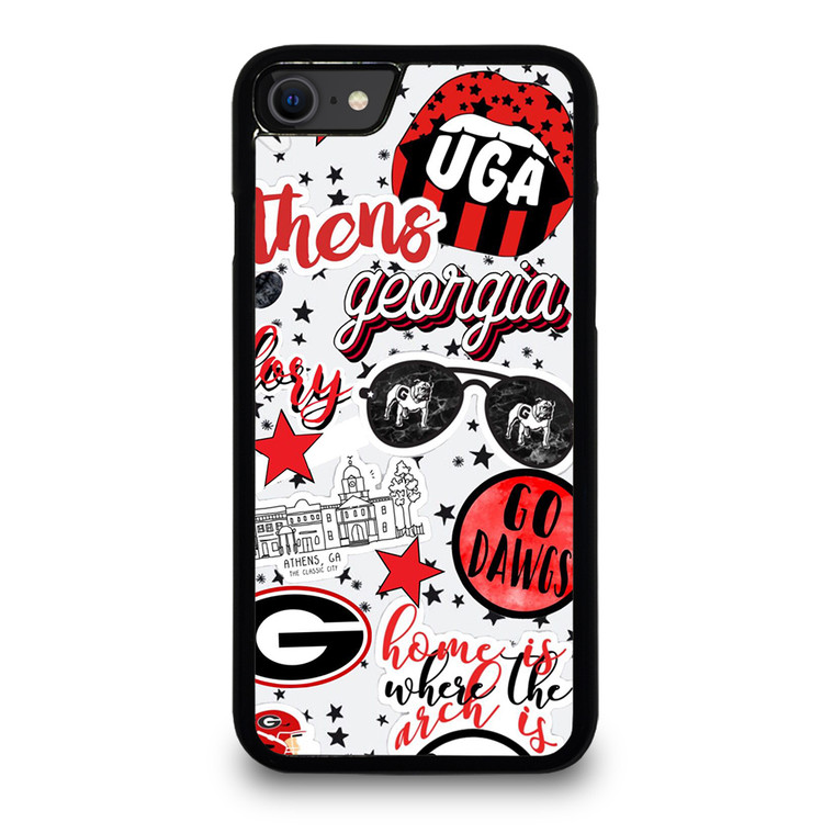 UNIVERSITY GEORGIA BULLDOGS UGA iPhone SE 2022 Case Cover UNIVERSITY GEORGIA BULLDOGS UGA iPhone SE 2022 Case Cover