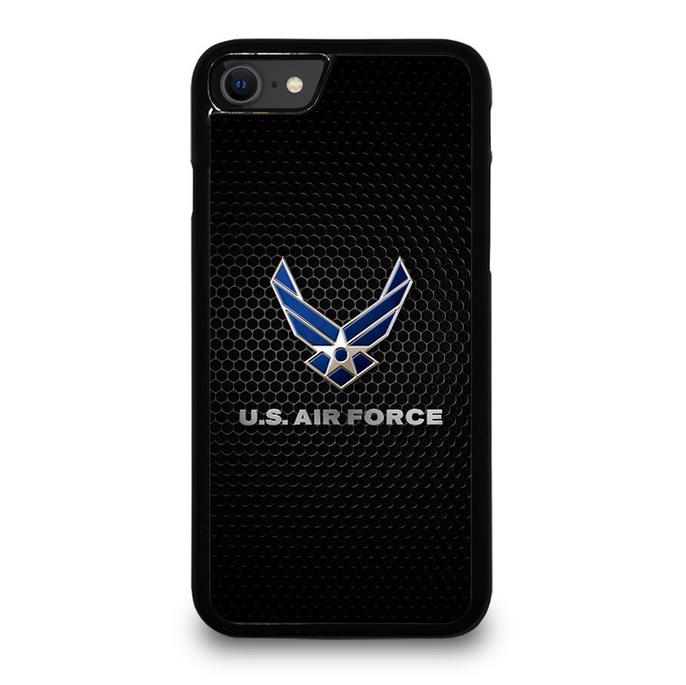 US AIR FORCE METAL LOGO iPhone SE 2022 Case Cover US AIR FORCE METAL LOGO iPhone SE 2022 Case Cover