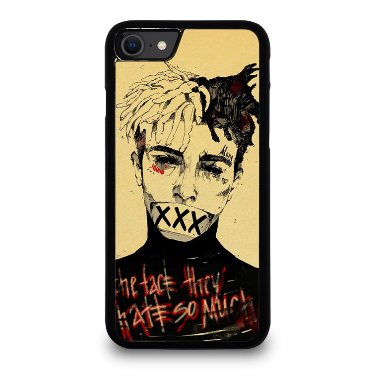 XXXTENTACION RAPPER FACE iPhone SE 2022 Case Cover