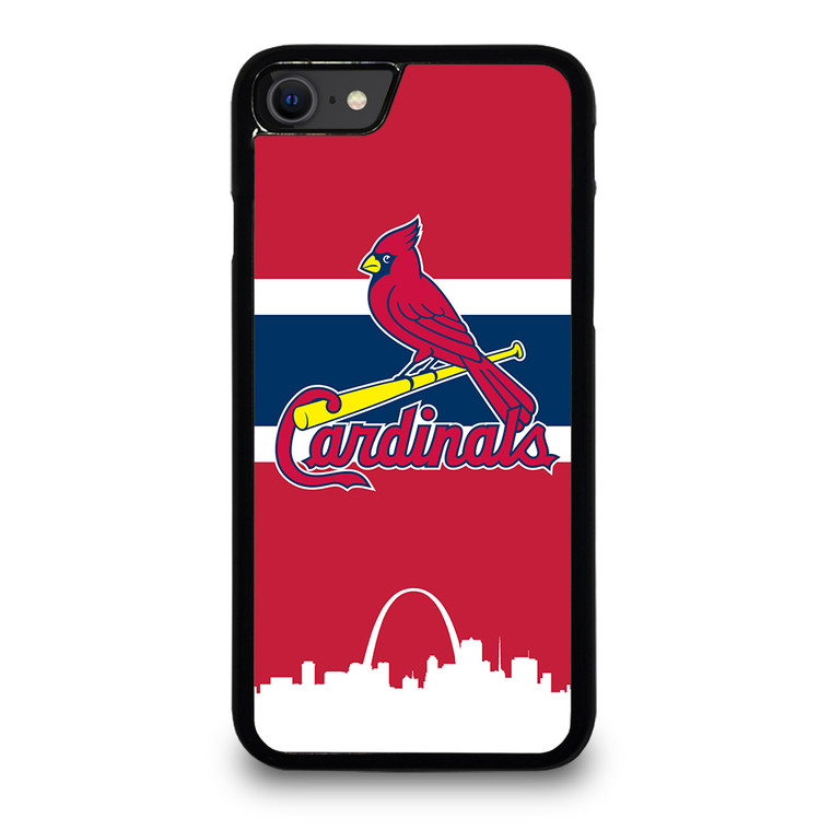 ST LOUIS CARDINALS STRIPE iPhone SE 2020 Case Cover