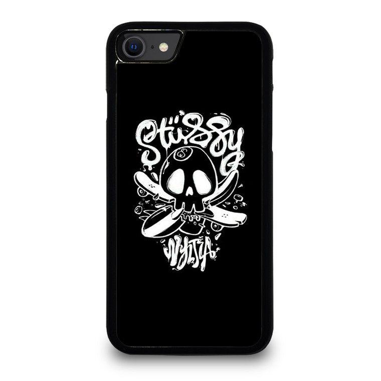 STUSSY SKULL LOGO iPhone SE 2020 Case Cover