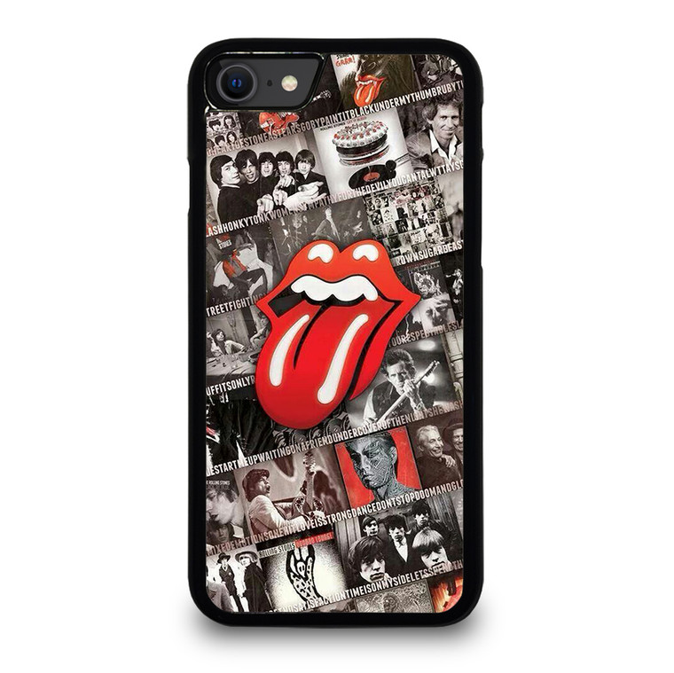 THE ROLLING STONES BAND COLLAGE 2 iPhone SE 2020 Case Cover