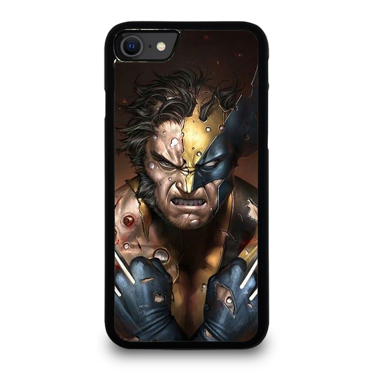 WOLVERINE FACE MARVEL iPhone SE 2020 Case Cover