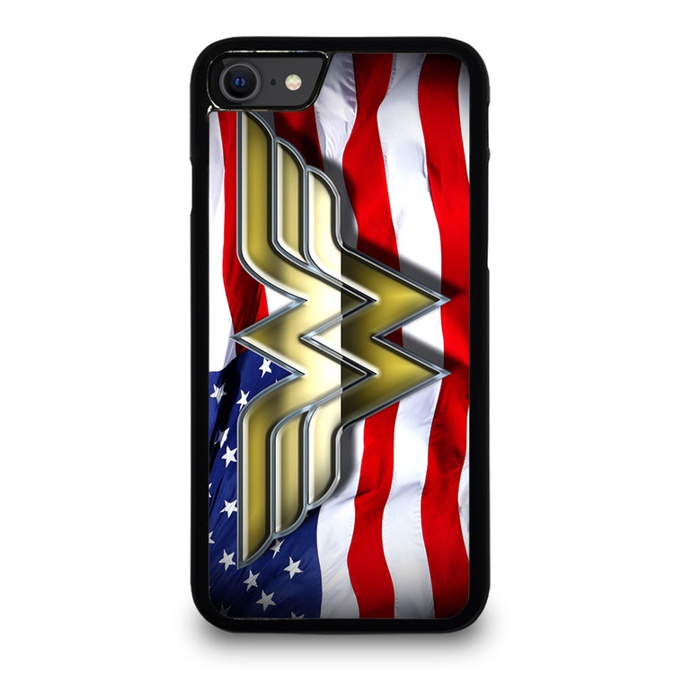 WONDER WOMAN AMERICAN iPhone SE 2020 Case Cover