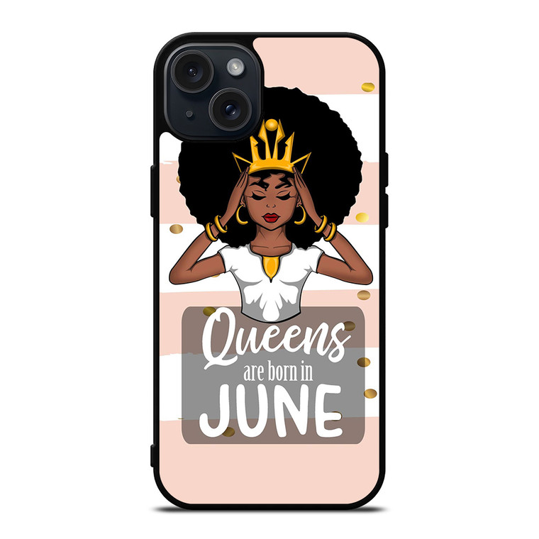 2BUNZ MELANIN POPPIN' ABA QUEEN iPhone 15 Plus Case Cover