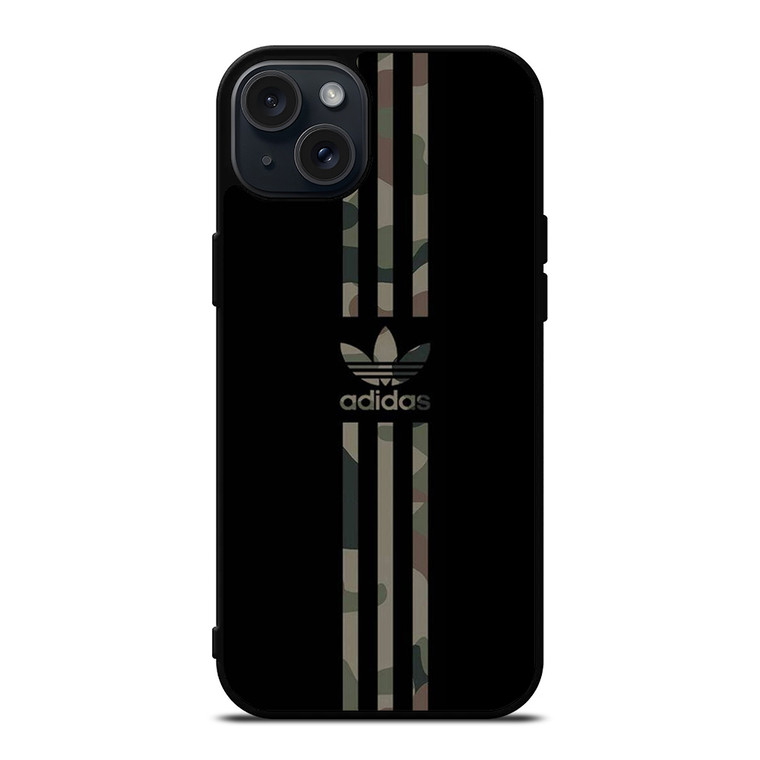 ADIDAS BAPE STRIPE iPhone 15 Plus Case Cover