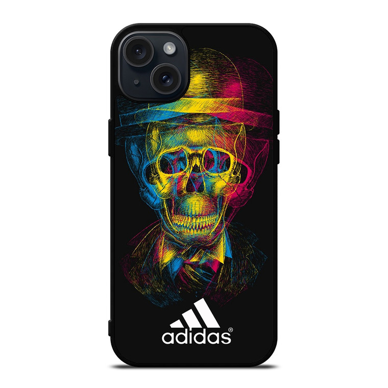 ADIDAS SKULL iPhone 15 Plus Case Cover