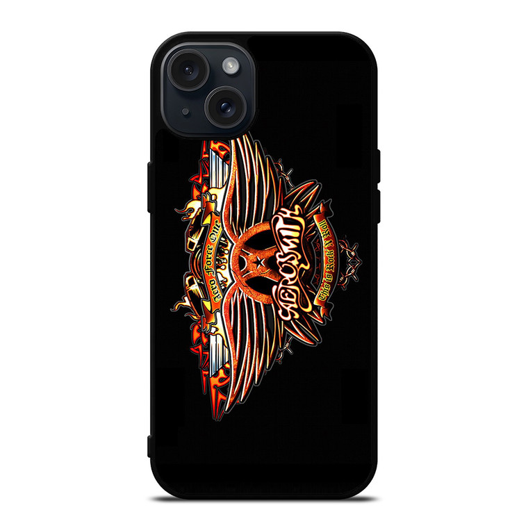 AEROSMITH ROCK LOGO iPhone 15 Plus Case Cover AEROSMITH ROCK LOGO iPhone 15 Plus Case Cover