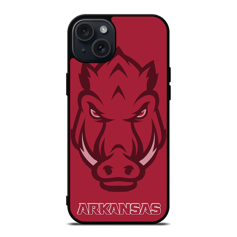 ARKANSAS RAZORBACKS 1 iPhone 15 Plus Case Cover