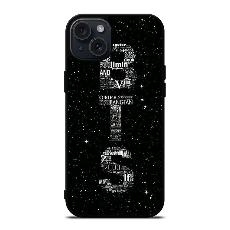BANGTAN BOYS BTS iPhone 15 Plus Case Cover
