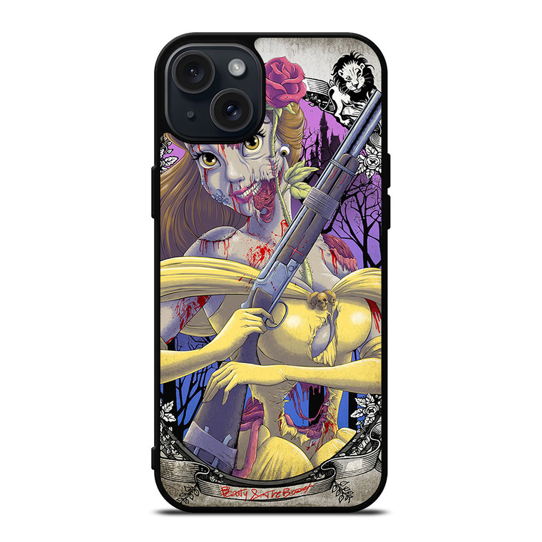 BEAUTY AND THE BEAST ZOMBIE iPhone 15 Plus Case Cover BEAUTY AND THE BEAST ZOMBIE iPhone 15 Plus Case Cover