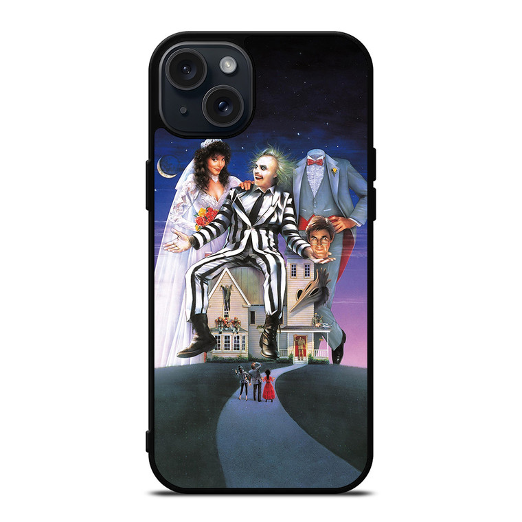 BEETLEJUICE TIM BURTON HOUSE iPhone 15 Plus Case Cover