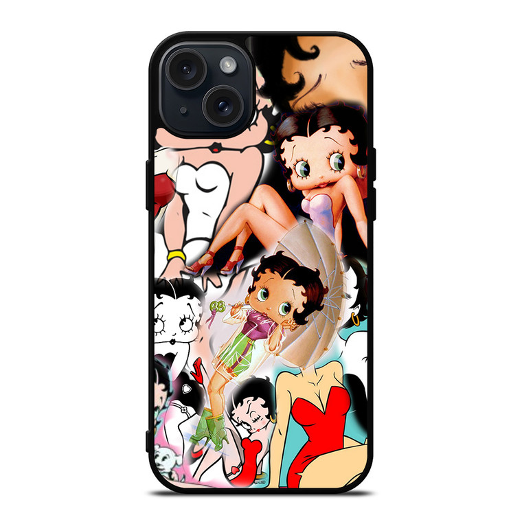 BETTY BOOP COLLAGE iPhone 15 Plus Case Cover