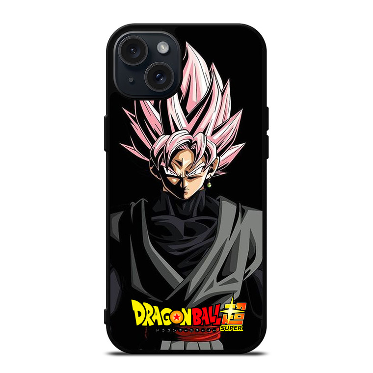 BLACK GOKU DRAGON BALL 2 iPhone 15 Plus Case Cover