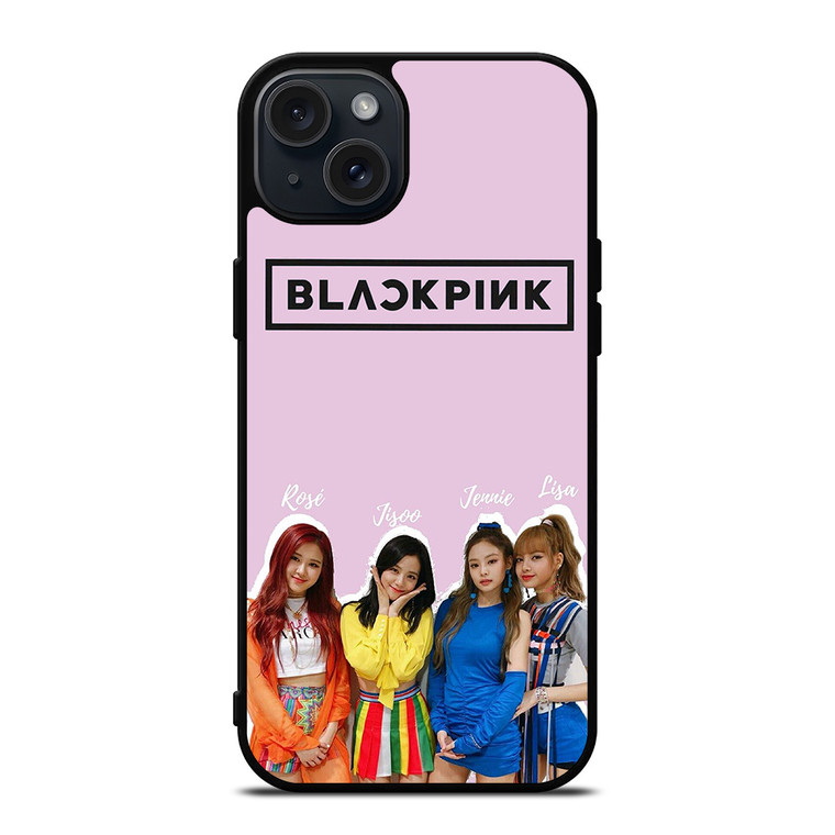 BLACKPINK 5 iPhone 15 Plus Case Cover