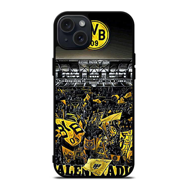 BORUSSIA DORTMUND YELLOW WALL iPhone 15 Plus Case Cover