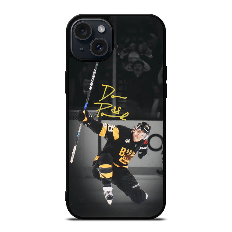 BOSTON BRUINS DAVID PASTRNAK CELEBRATION iPhone 15 Plus Case Cover