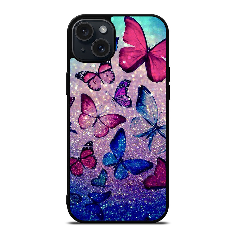 BUTTERFLY SPARKLE 1 iPhone 15 Plus Case Cover
