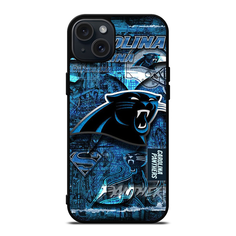 CAROLINA PANTHERS LOGO iPhone 15 Plus Case Cover
