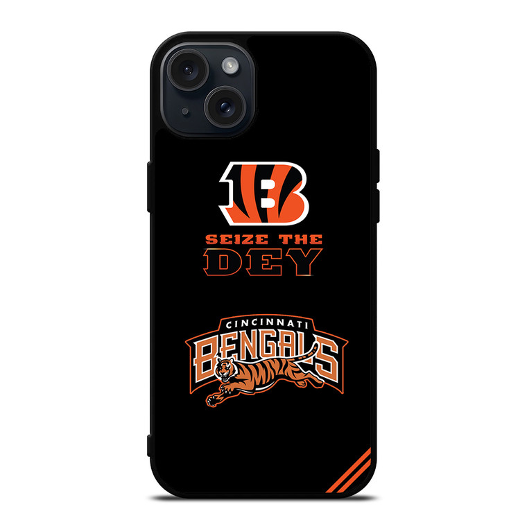 CINCINNATI BENGALS 3 iPhone 15 Plus Case Cover