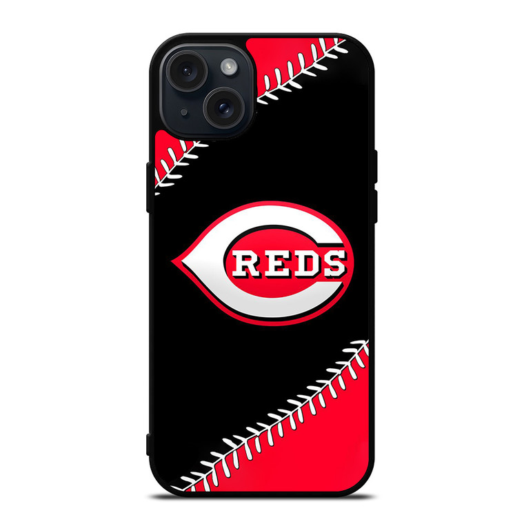 CINCINNATI REDS BASEBALL LOGO iPhone 15 Plus Case Cover