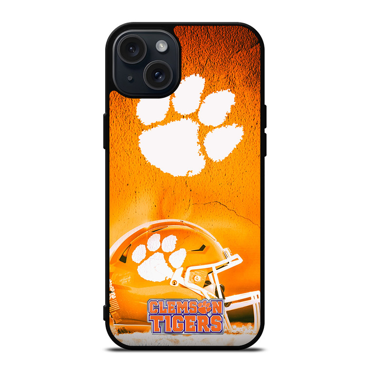 CLEMSON TIGERS FOOTBALL iPhone 15 Plus Case Cover