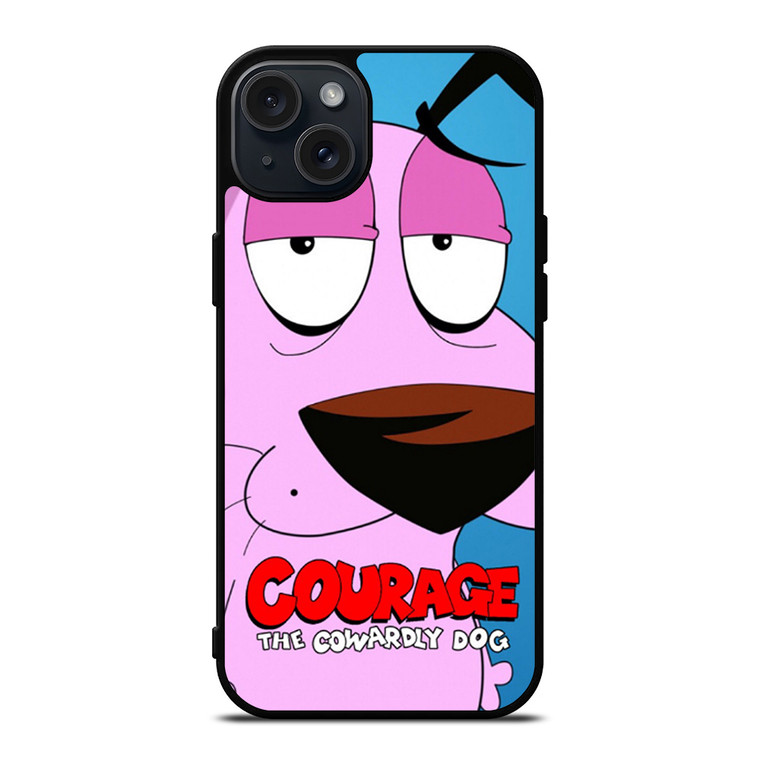 COURAGE THE COWARDLY DOG 2 iPhone 15 Plus Case Cover