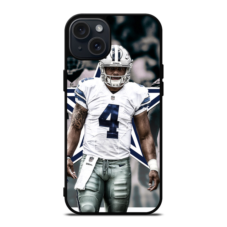 DAK PRESCOTT COWBOYS QB4 iPhone 15 Plus Case Cover